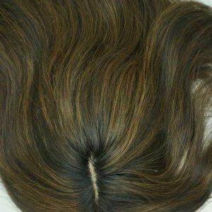 LAUREN ASHTYN EUROPEAN FULL VOLUME CUSTOM LUXURY LAYERED HUMAN HAIR TOPPER 20""